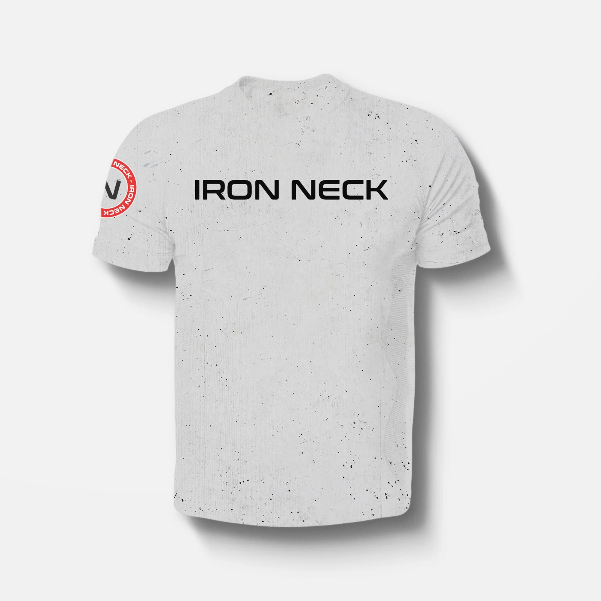 Built Not Born SS BJJ Rash Guard - White - Image 4