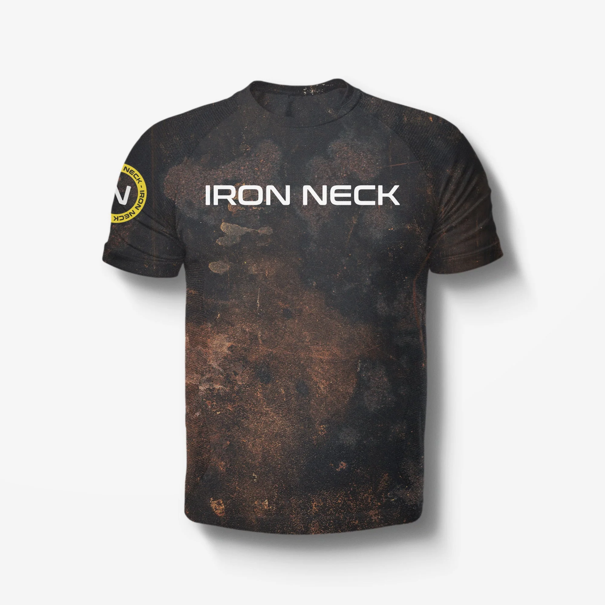 Choke The Ego SS BJJ Rash Guard - Grunge - Image 4